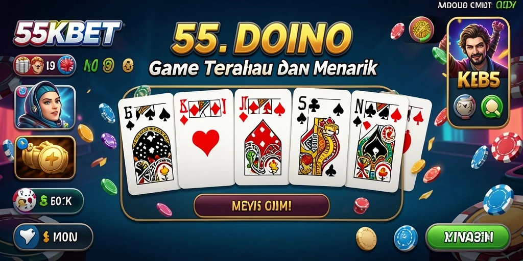 Tangkapan layar gameplay 55KBET yang menarik dan seru.