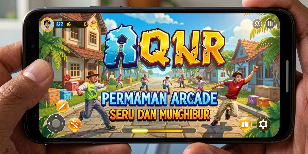 Screenshot gameplay 8QR yang intens dan penuh aksi.