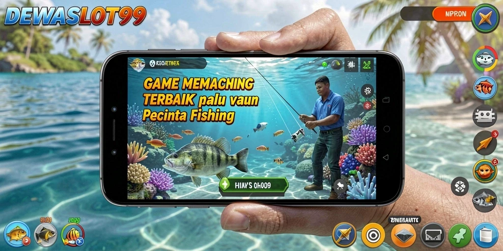 Tampilan gameplay DEWASLOT99 yang seru dan penuh warna.