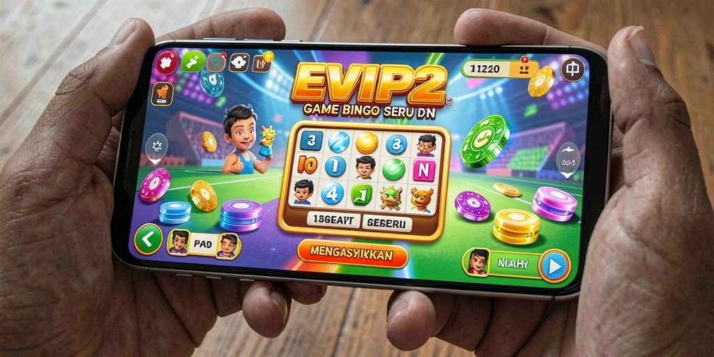 Screenshot gameplay <strong>EVIP2</strong> menampilkan aksi seru dalam permainan Bingo.