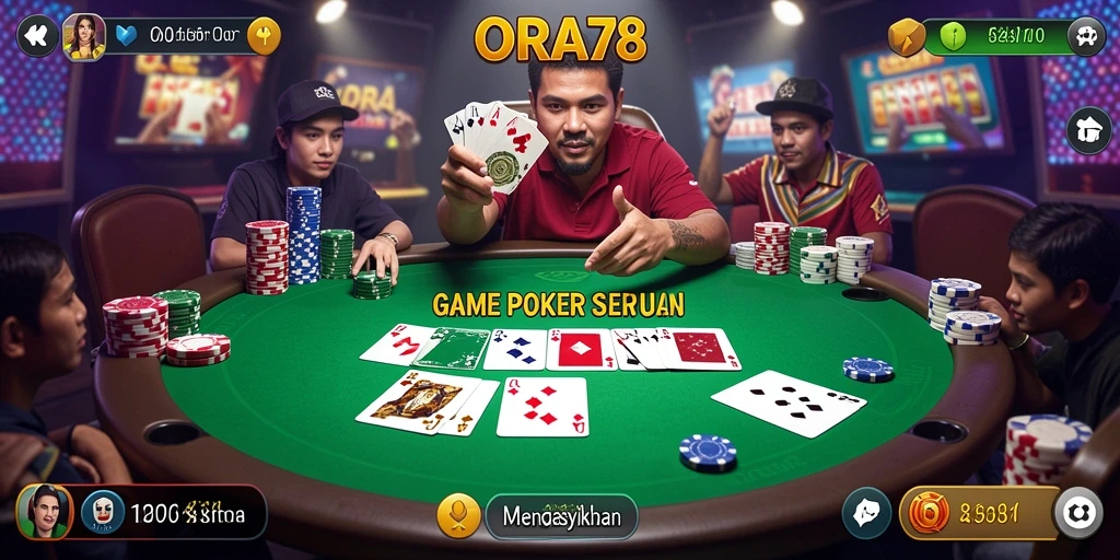 Tangkapan layar gameplay ORA78 yang seru dan mendebarkan.