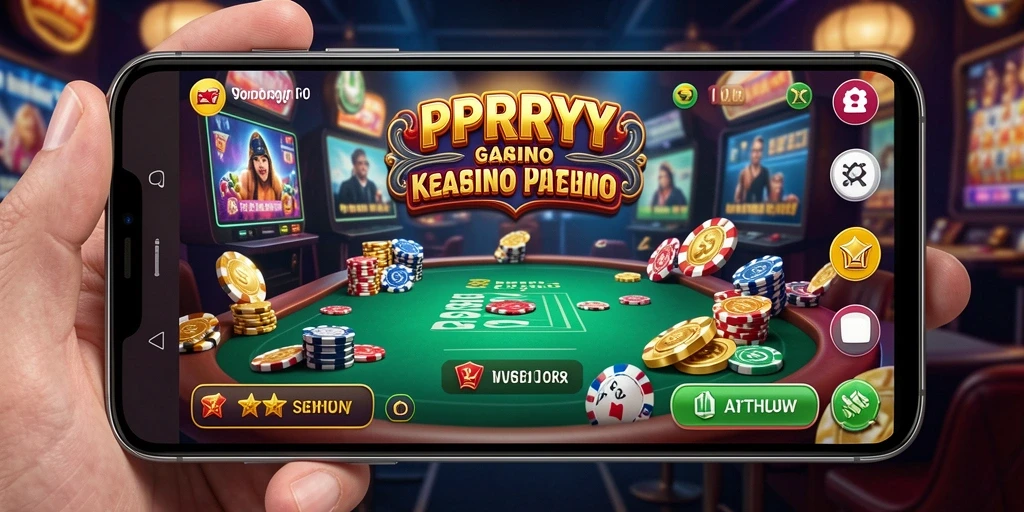 Tampilan gameplay seru PPRRYY dengan berbagai permainan Kasino.