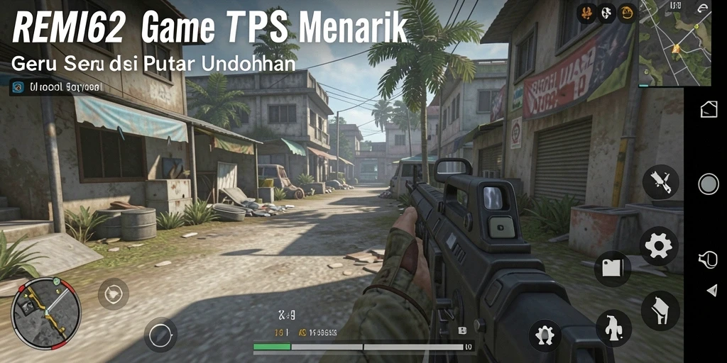 Gameplay seru dan mendebarkan dari REMI62 dalam TPS.
