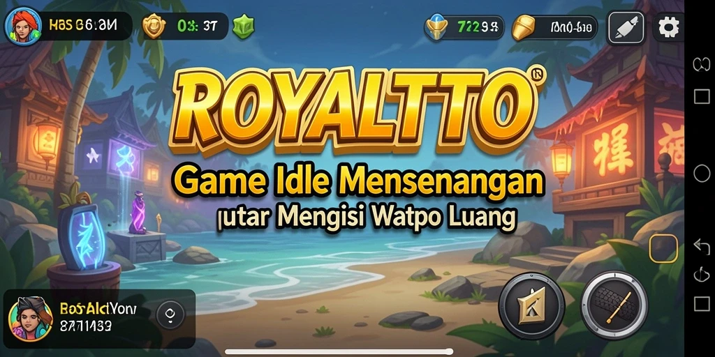 Tampilan gameplay ROYALTOTO yang menarik dan penuh warna.