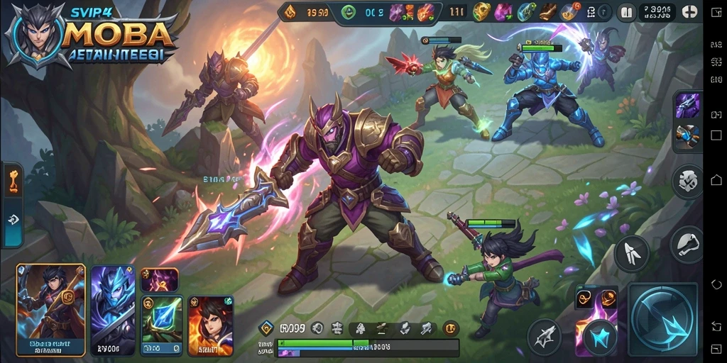 Gameplay seru dan intens di SVIP4.